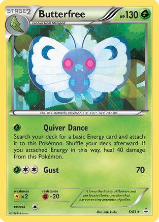 Butterfree (GEN-005) (Holofoil)