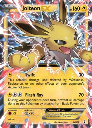 Jolteon EX (GEN-028) (Holofoil)