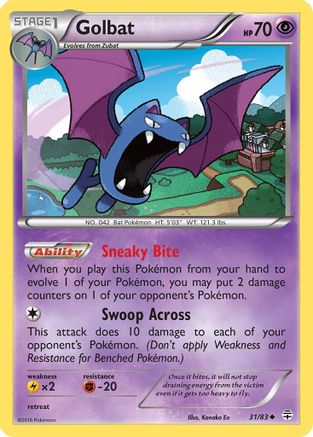 Golbat (GEN-031) (Reverse Holofoil)