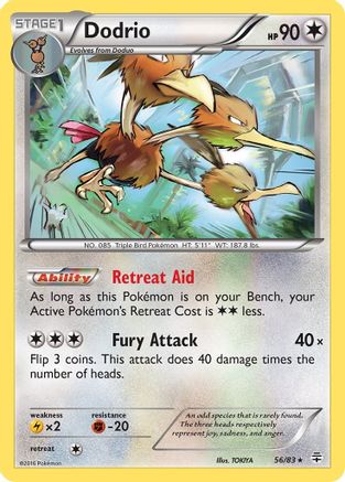 Dodrio (GEN-) (Reverse Holofoil)