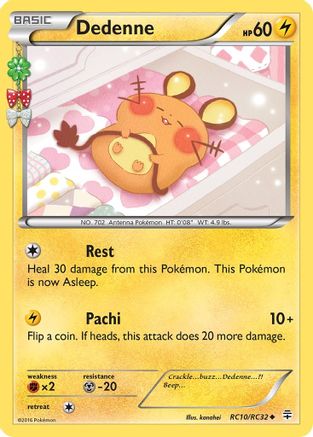Dedenne (GEN-RC10) (Holofoil)