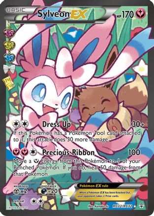 Sylveon EX (Full Art) (GEN-RC32) (Holofoil)