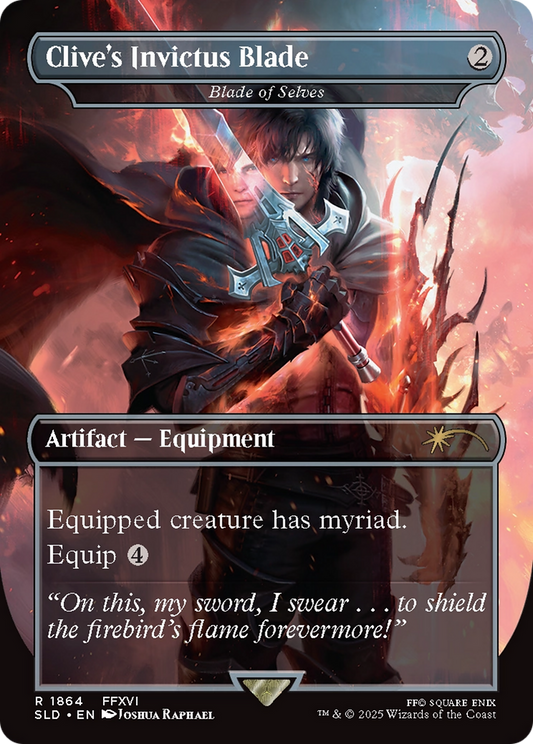 Clive's Invictus Blade / Blade of Selves (SLD-1864) (Borderless)