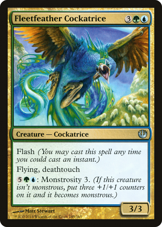 Fleetfeather Cockatrice (JOU-149)