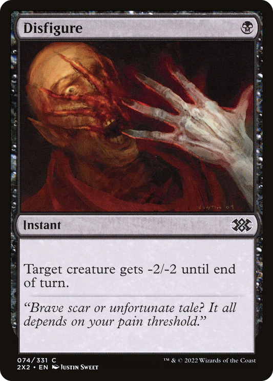 Disfigure (2X2-074) (Foil)