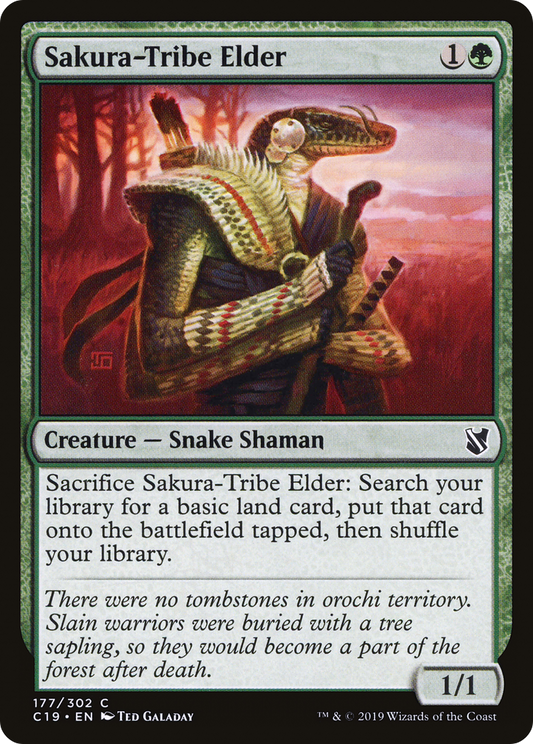Sakura-Tribe Elder (C19-177)
