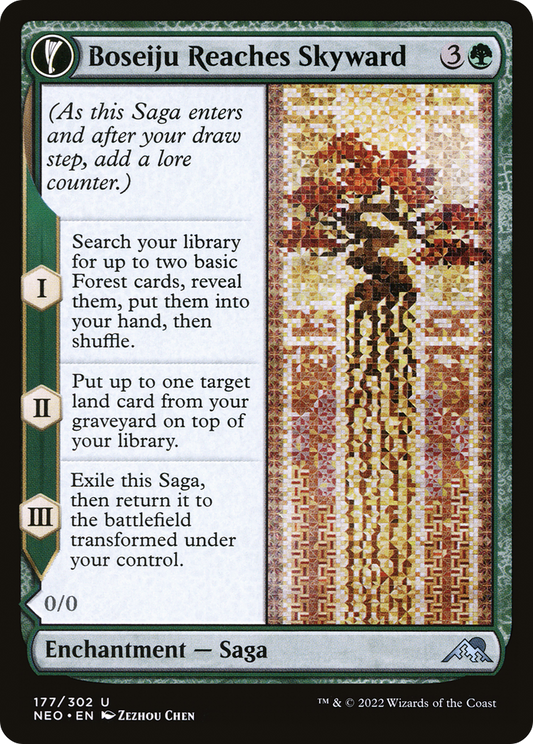 Boseiju Reaches Skyward // Branch of Boseiju (NEO-177)