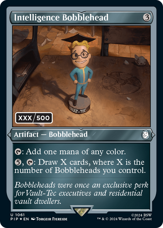 Intelligence Bobblehead (PIP-1061) (Foil) (Serialized)