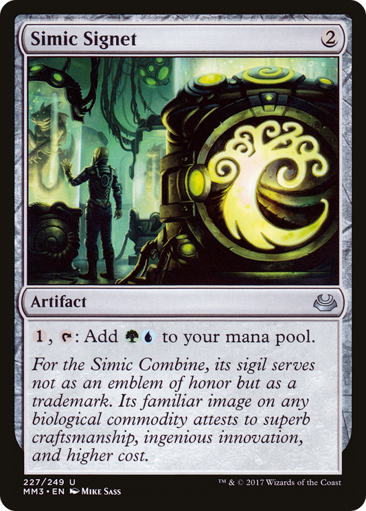 Simic Signet (MM3-227) (Foil)