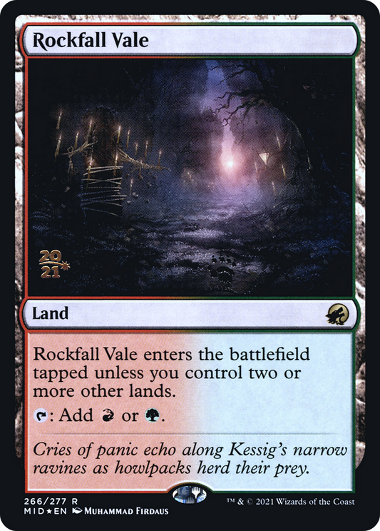 Rockfall Vale (PRE-266S) (Foil)