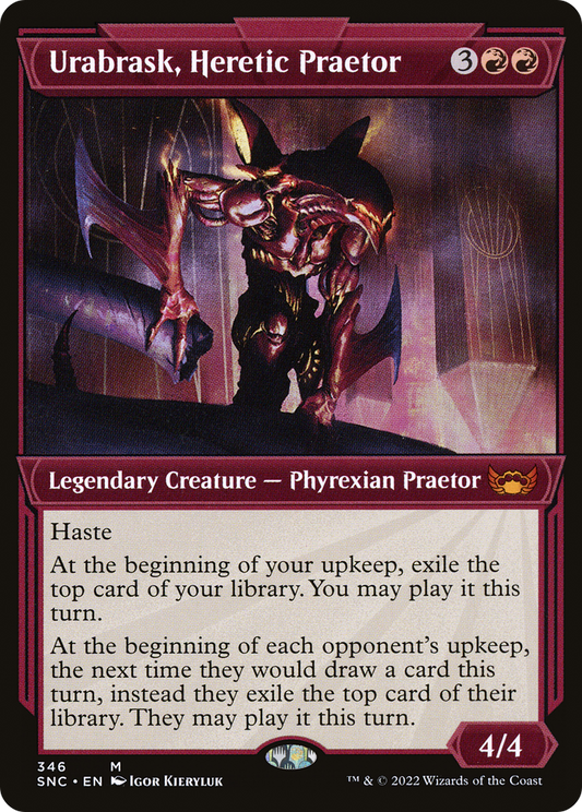 Urabrask, Heretic Praetor (SNC-346) (Showcase)