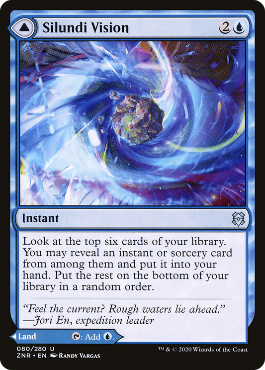 Silundi Vision // Silundi Isle (ZNR-080) (Foil)