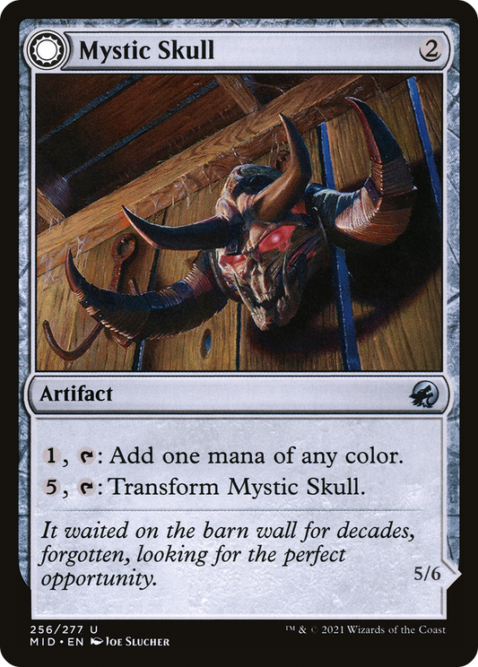 Mystic Skull // Mystic Monstrosity (MID-256) (Foil)