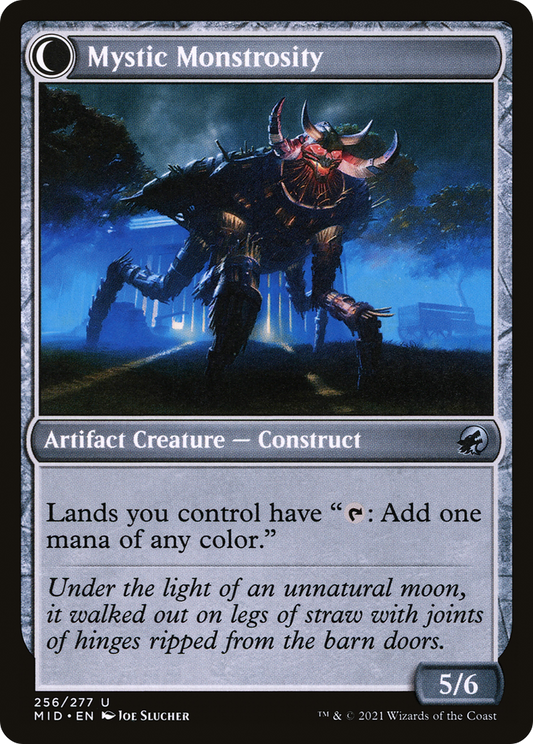 Mystic Skull // Mystic Monstrosity (MID-256) (Foil)