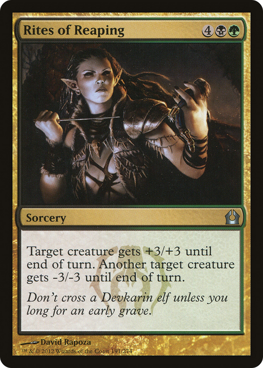 Rites of Reaping (RTR-191)
