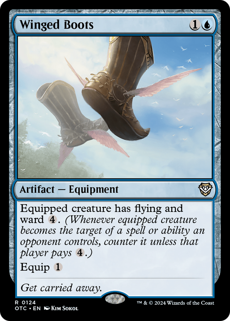 Winged Boots (OTC-124)