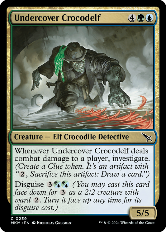 Undercover Crocodelf (MKM-239†) (Foil)