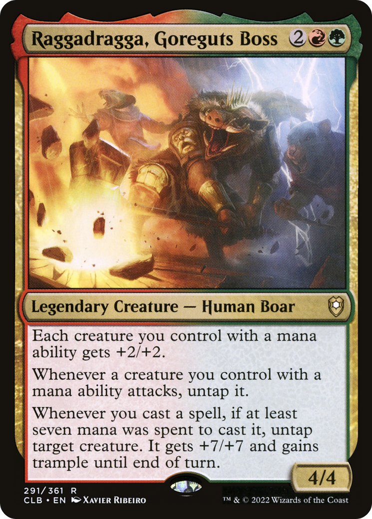 Raggadragga, Goreguts Boss (CLB-291) (Foil)