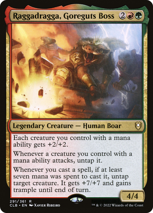 Raggadragga, Goreguts Boss (CLB-291) (Foil)