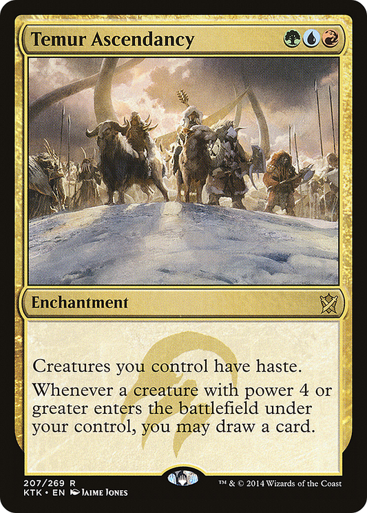 Temur Ascendancy (KTK-207) (Foil)