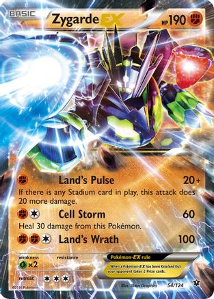 Zygarde EX (FCO-054) (Holofoil)