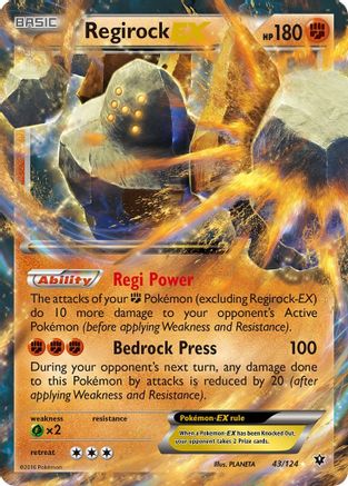 Regirock EX (FCO-043) (Holofoil)