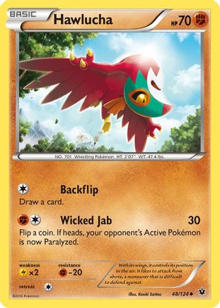Hawlucha (FCO-) (Reverse Holofoil)