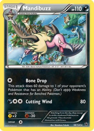 Mandibuzz (FCO-058) (Reverse Holofoil)
