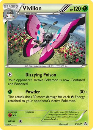 Vivillon (PR-XY137) (Holofoil)