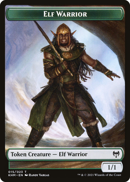 Elf Warrior Token (TKHM-015)