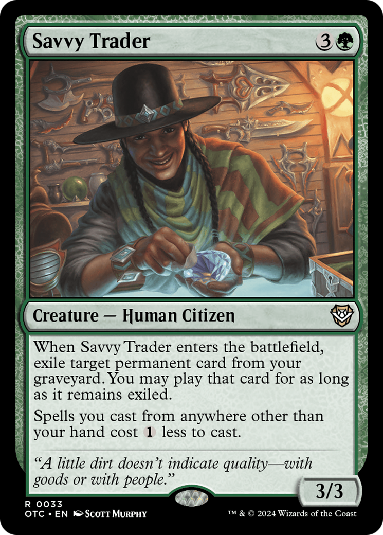 Savvy Trader (OTC-033)