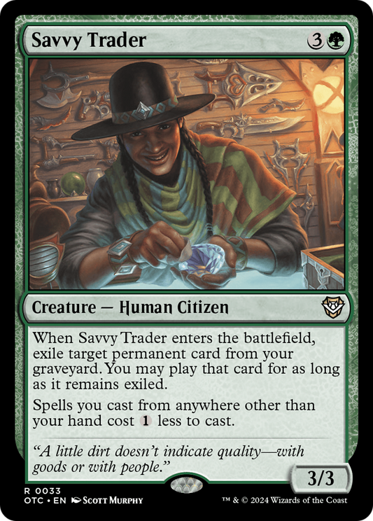 Savvy Trader (OTC-033)