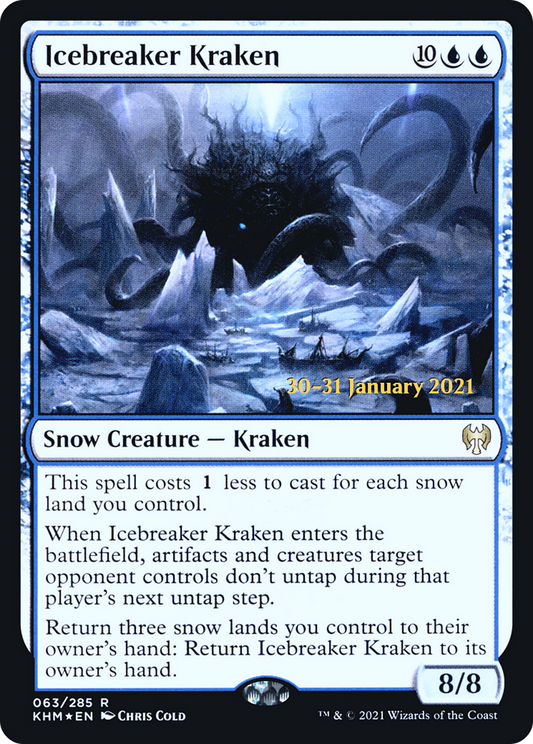 Icebreaker Kraken (PRE-63S) (Foil)