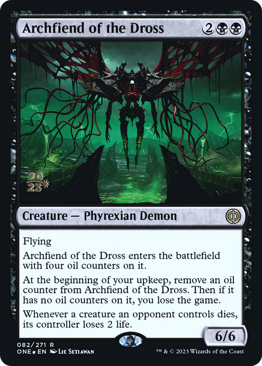 Archfiend of the Dross (PRE-82S) (Foil)