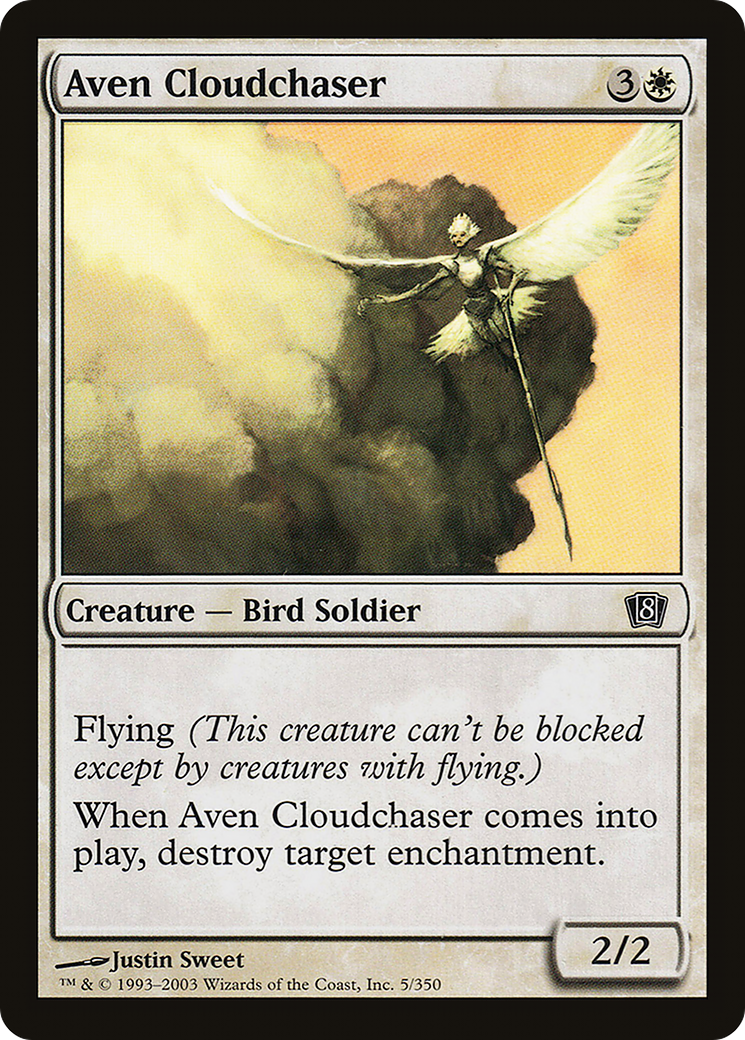 Aven Cloudchaser (8ED-05★) (Foil)