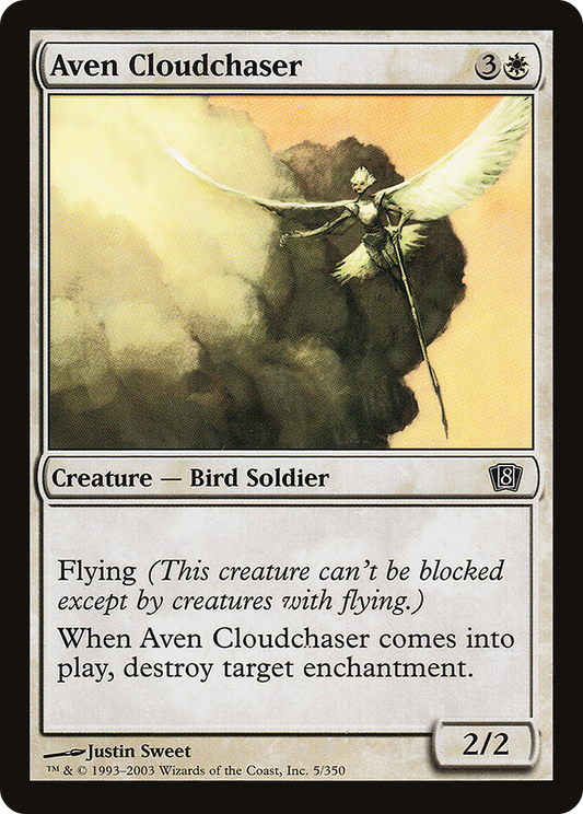 Aven Cloudchaser (8ED-05★) (Foil)