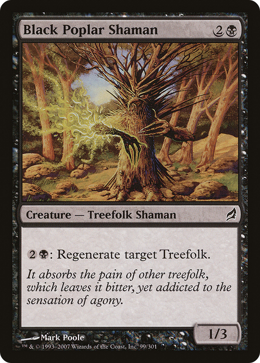 Black Poplar Shaman (LRW-099) (Foil)