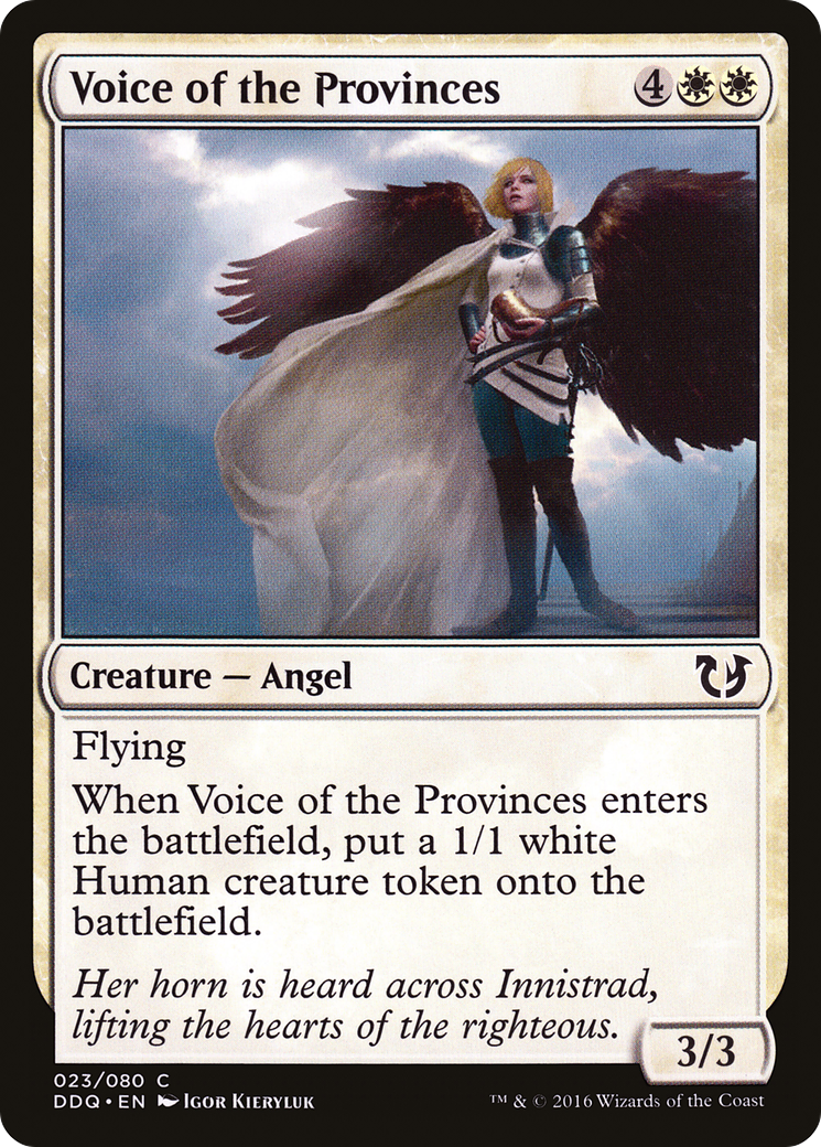 Voice of the Provinces (DDQ-023)