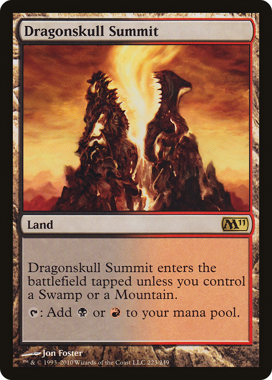 Dragonskull Summit (M11-223) (Foil)