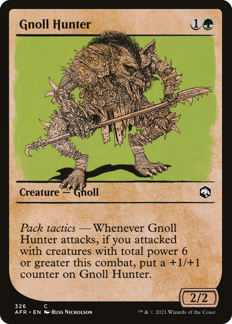 Gnoll Hunter (AFR-326) (Showcase)
