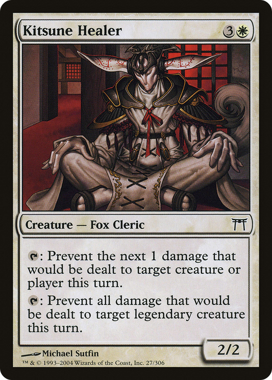 Kitsune Healer (CHK-027) (Foil)