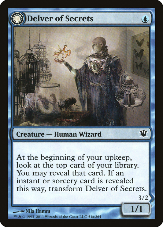 Delver of Secrets // Insectile Aberration (ISD-051)
