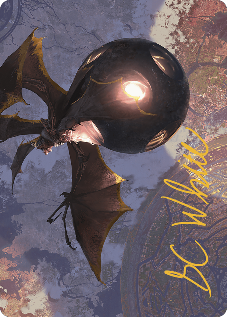 Malicious Eclipse Art Card (ALCI-017) (Gold-Stamped Signature)