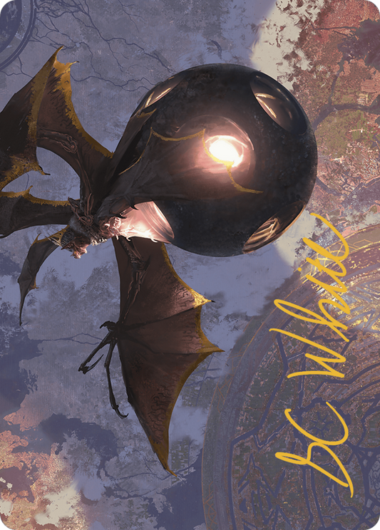 Malicious Eclipse Art Card (ALCI-017) (Gold-Stamped Signature)