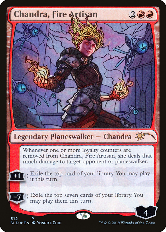 Chandra, Fire Artisan (SLD-512) (Foil)