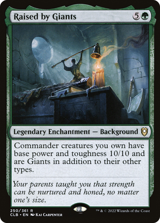 Raised by Giants (CLB-250) (Foil)