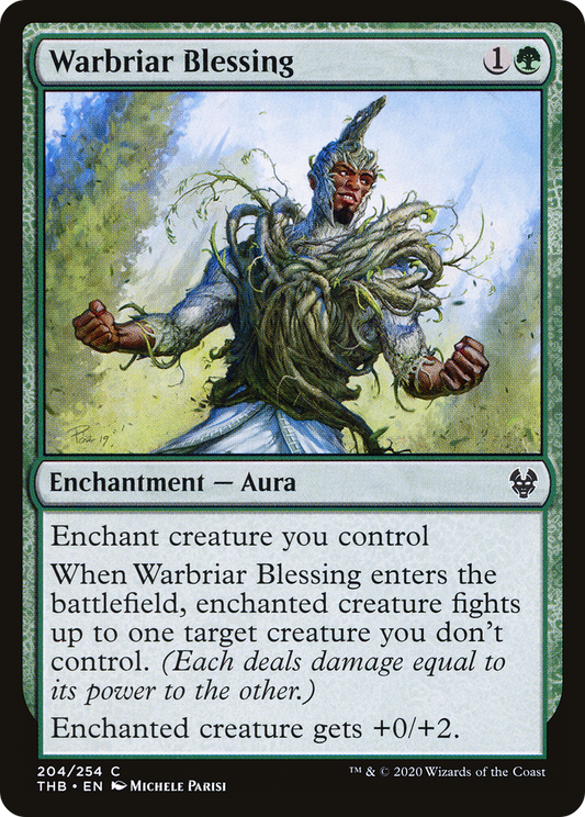 Warbriar Blessing (THB-204) (Foil)