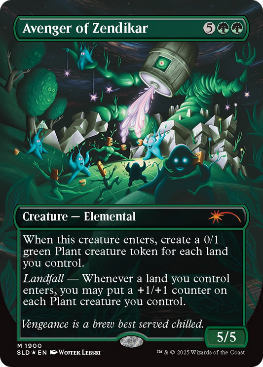 Avenger of Zendikar (SLD-1900) (Borderless) (Foil)