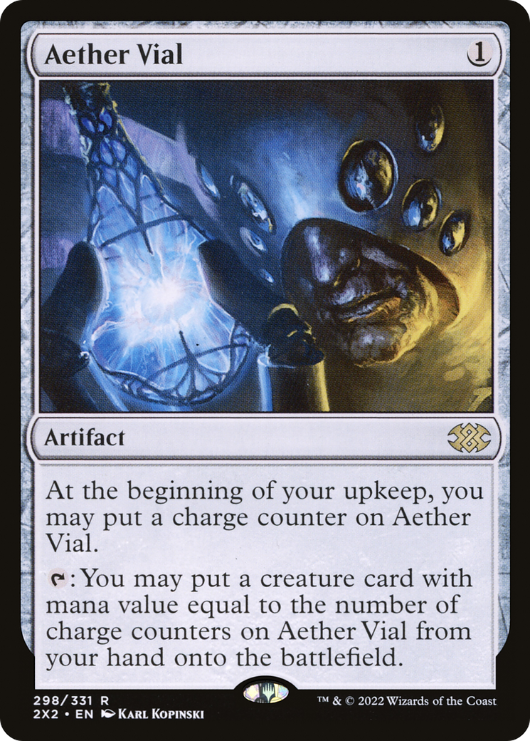 Aether Vial (2X2-298) (Foil)