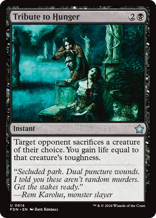 Tribute to Hunger (FDN-614)